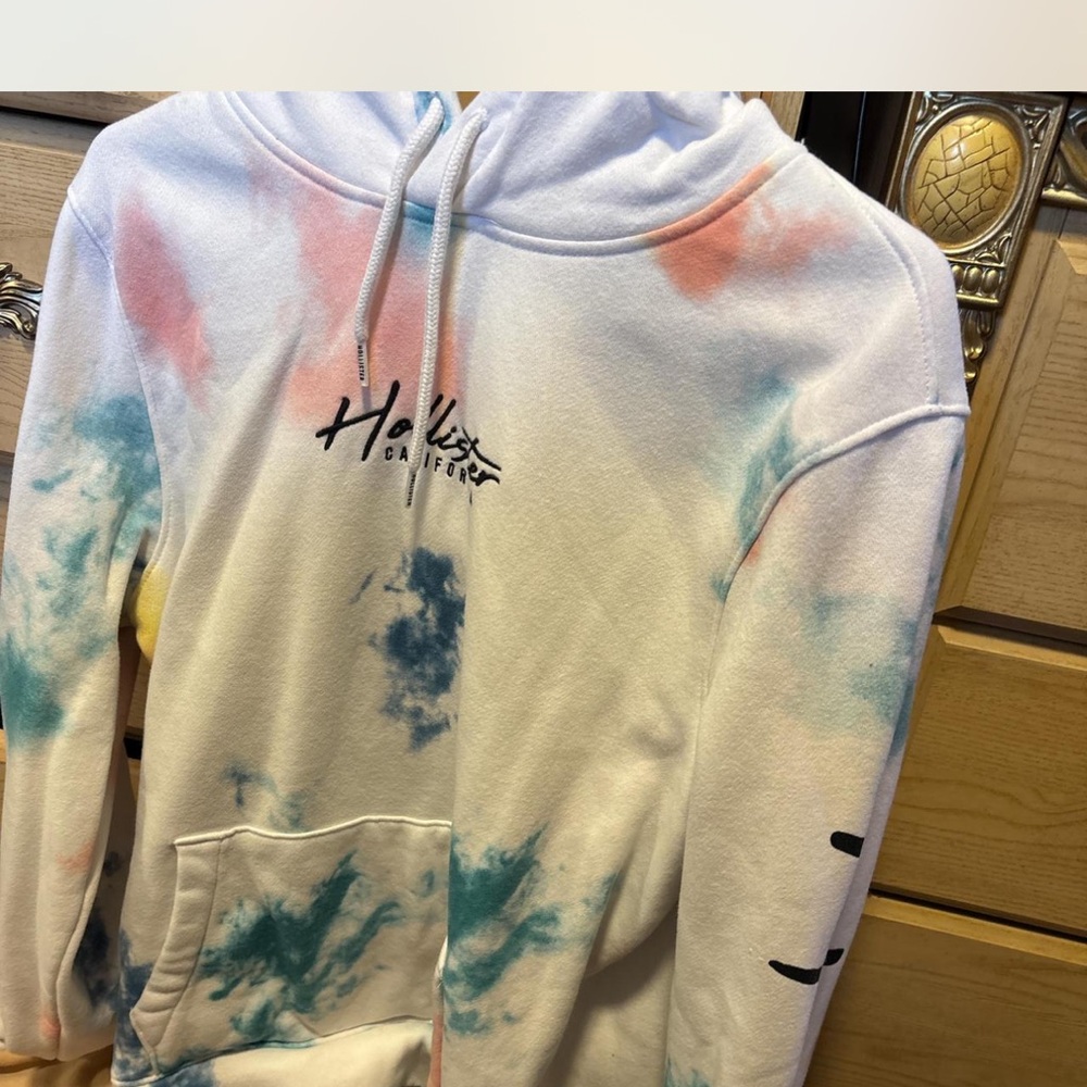 Hollister Pastel Tie-Dye Hoodie